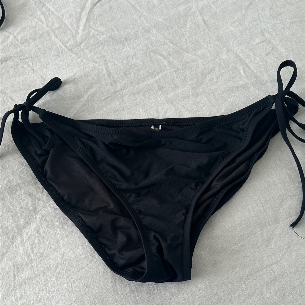 J. Crew Black Triangle String Bikini - image 2
